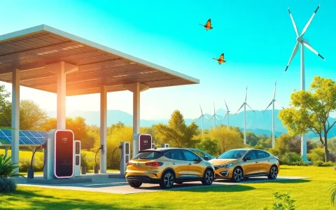 How do renewable energy-based EV charging stations contribute to energy independence