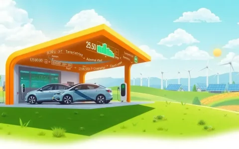 How does smart charging technology optimize the use of renewable energy for EV charging