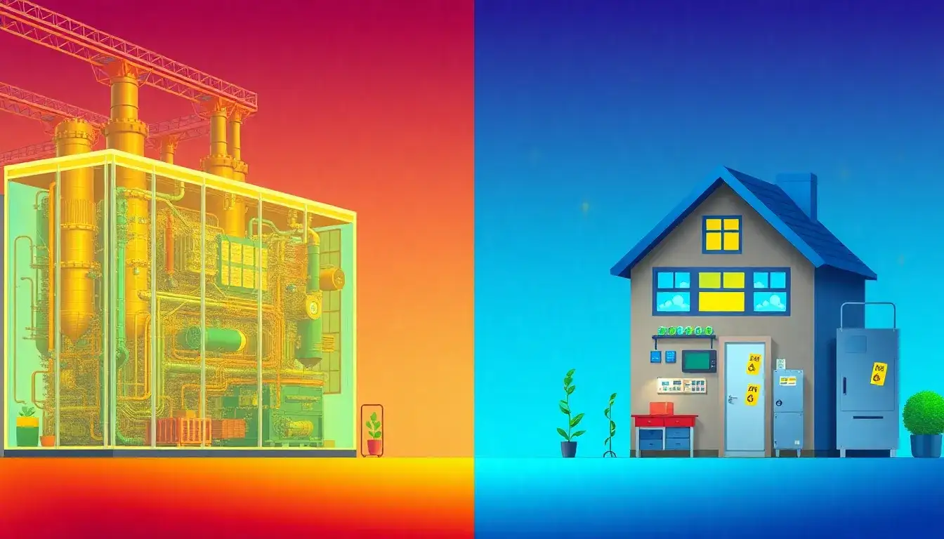 What role does battery chemistry play in the cost differences between utility-scale and residential BESS