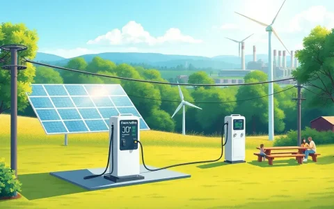 Are there any health risks associated with the energy sources used for EV charging stations