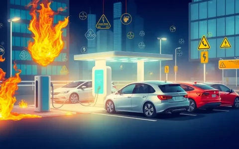 What are the main health risks associated with lithium-ion batteries in EV charging stations