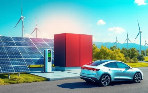 What role does energy storage play in integrating renewable energy with EV charging