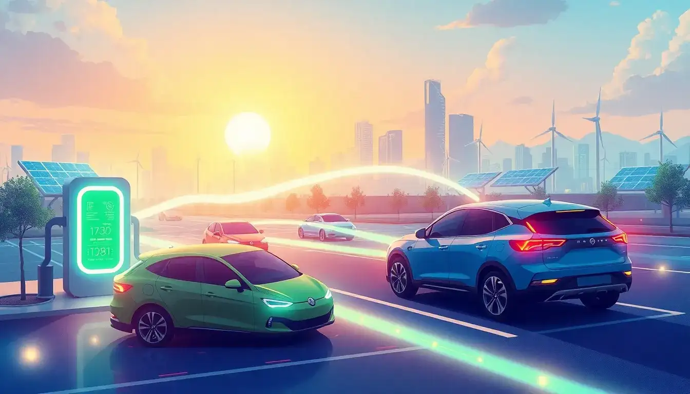 How does smart charging help reduce peak electricity demand