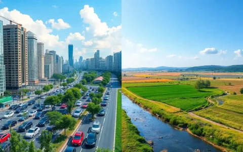 How do EVs impact air quality in urban vs. rural areas