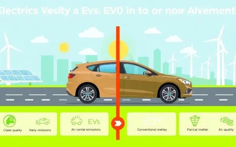 How do EVs compare to other clean energy solutions in terms of air quality improvement