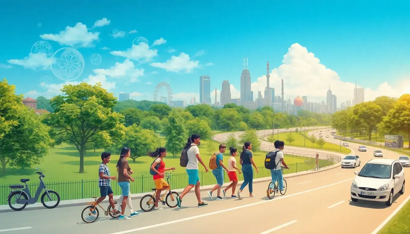 What specific health conditions are most affected by reduced air pollution from EVs