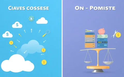 What are the main differences in cost between cloud-based and on-premises energy management software