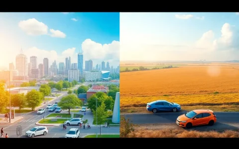 How do EVs impact urban air quality compared to rural areas