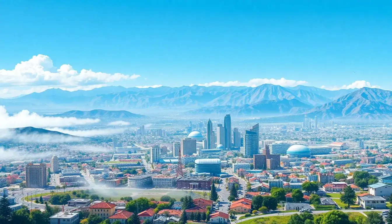 How does the geography of Los Angeles influence the air quality impacts of electric vehicles