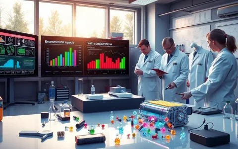 Are there any long-term health risks associated with the production of EV batteries