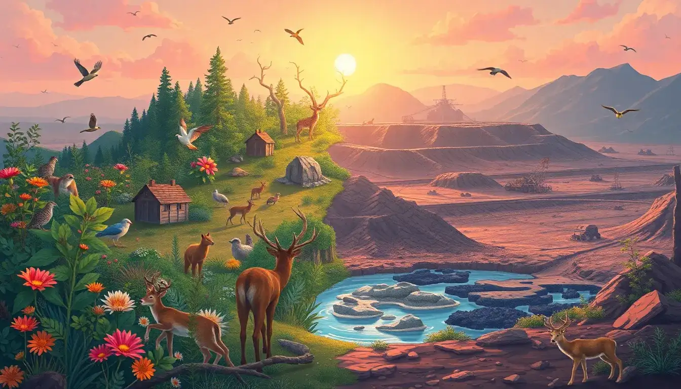 How does lithium mining impact local wildlife