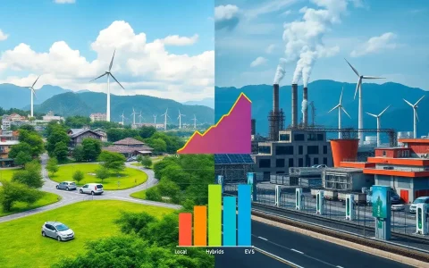 Are there specific regions where hybrids might be cleaner than electric vehicles
