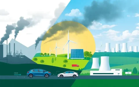 What impact does the source of electricity have on the overall emissions of electric vehicles