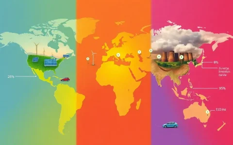 How do different regions' electricity sources affect the overall emissions of electric vehicles