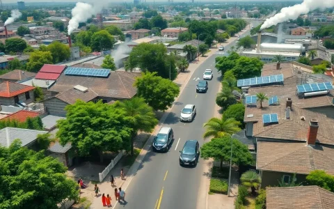 How do electric vehicles impact air pollution in disadvantaged communities