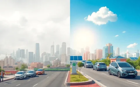 How significant is the reduction in air pollution-related deaths due to electric vehicles