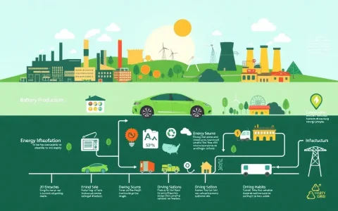 What factors influence the overall emissions of electric vehicles