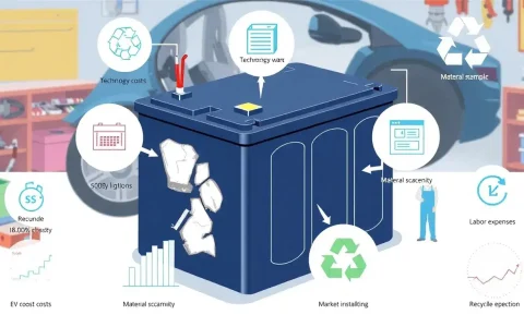 What factors influence the cost of replacing an EV battery