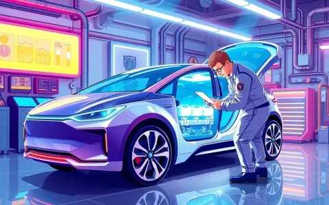 How often should the battery coolant be checked in an electric vehicle