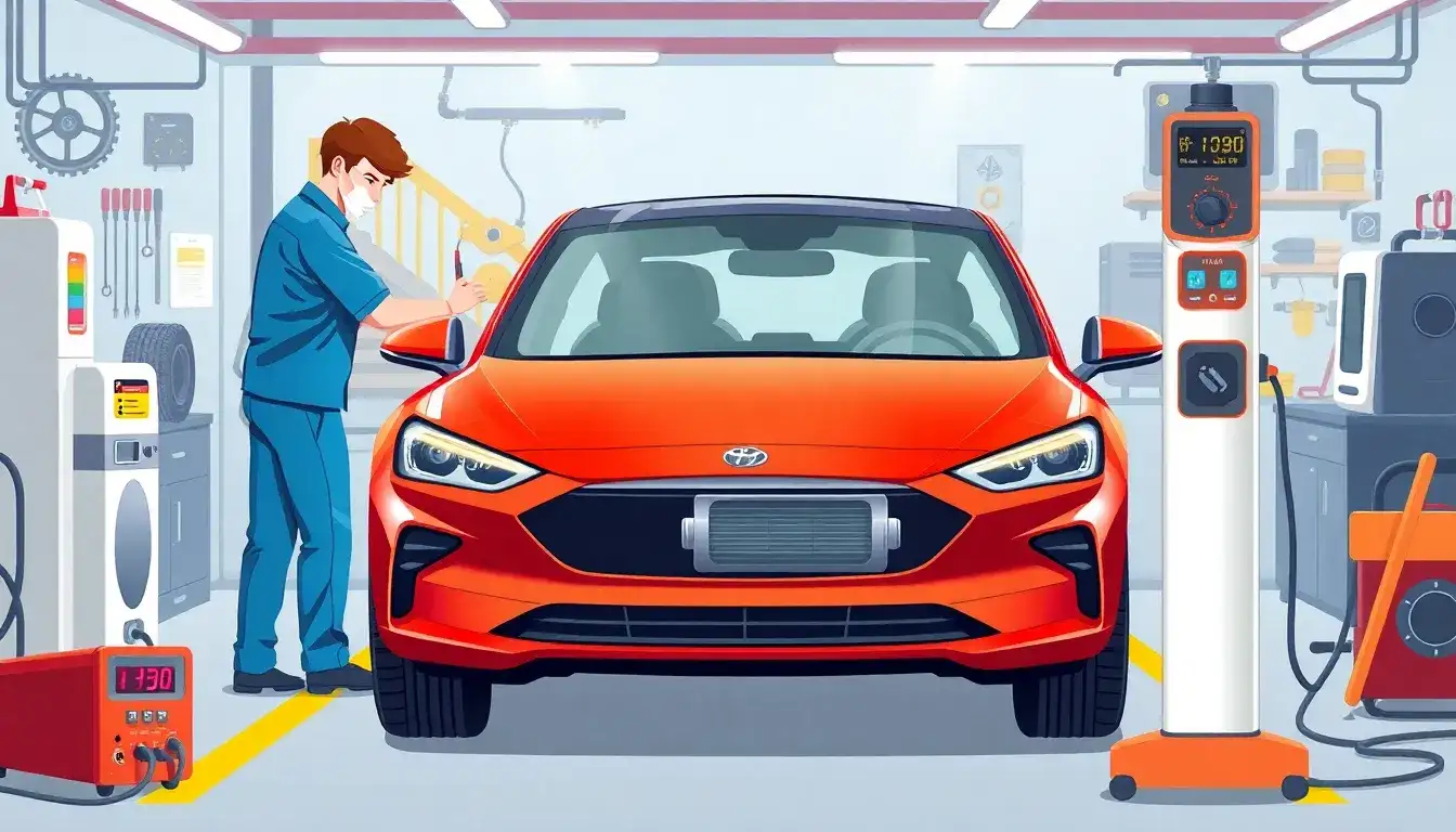 What are the most common issues found during regular maintenance of electric vehicles