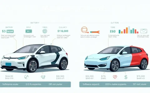 How do maintenance costs for different EV models compare