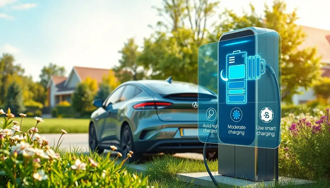 What are the best practices for charging an EV battery to maximize its life