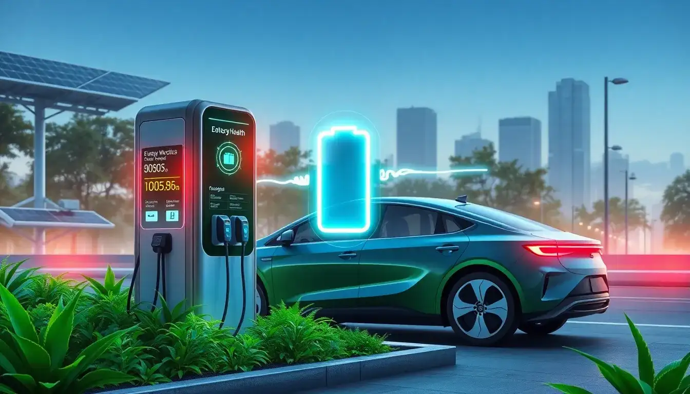 How does fast charging impact the overall health of an EV battery