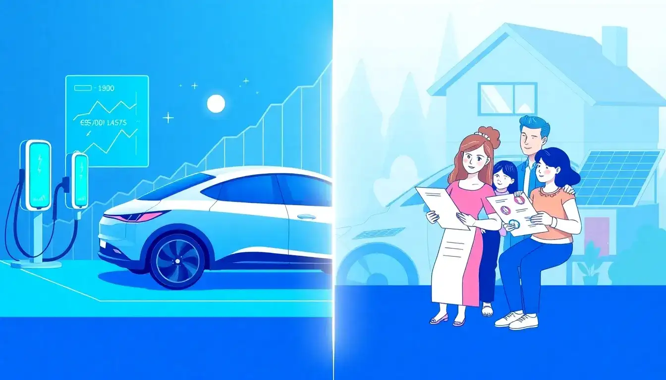 How do rising electricity rates impact the overall cost of owning an EV