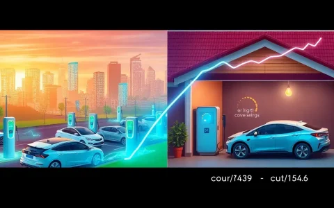 How does the cost of public charging compare to home charging as electricity rates rise