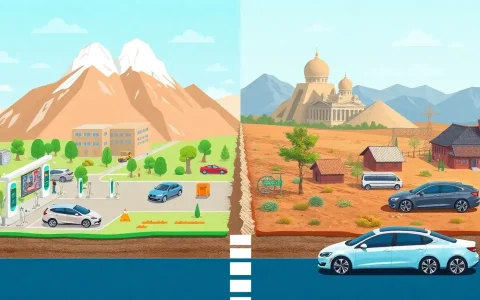 Are there specific regions where EV maintenance costs are significantly higher