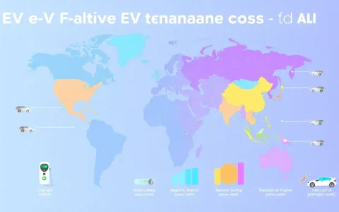 Are there any states or countries known for higher EV maintenance costs