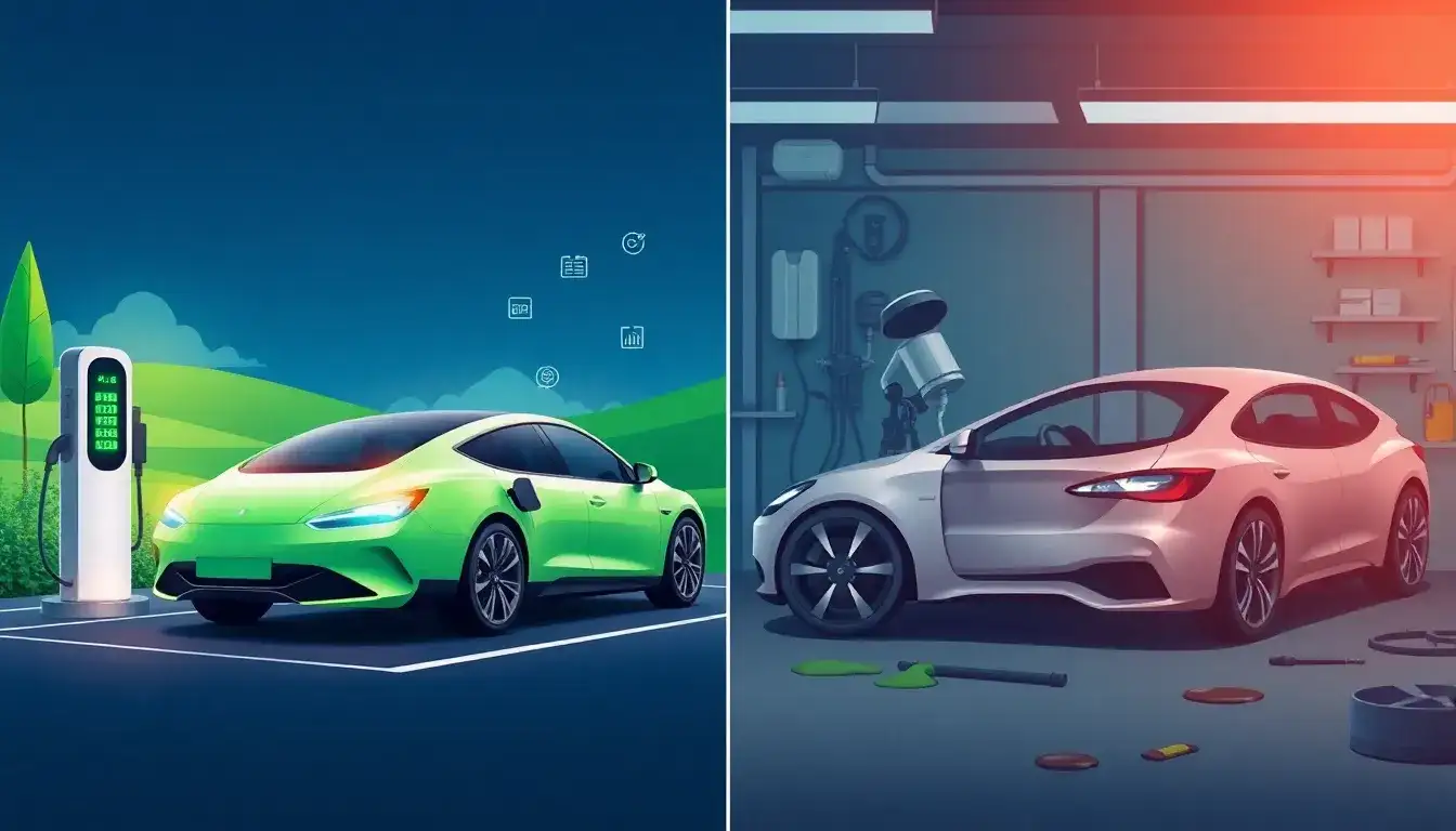 How does the reliability of EVs compare to gasoline-powered vehicles