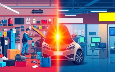 How does the availability of aftermarket parts impact EV repair costs