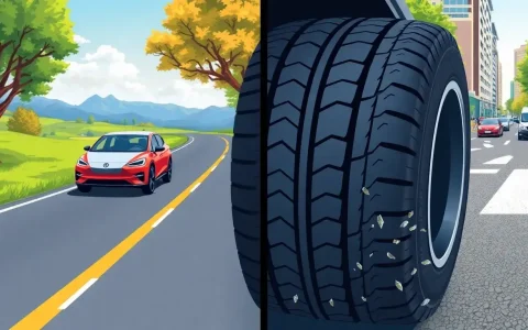 How does driving style impact EV tire wear
