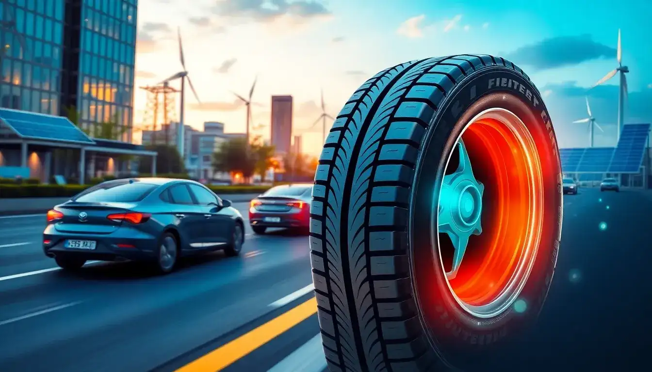 What advancements are being made in EV tire technology