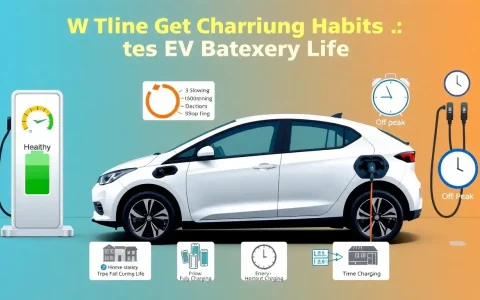 What charging habits are best for extending EV battery life