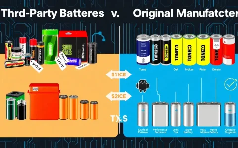 How do third-party battery costs compare to manufacturer prices