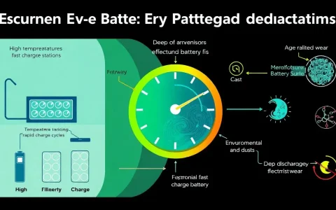 What are the most common causes of EV battery degradation