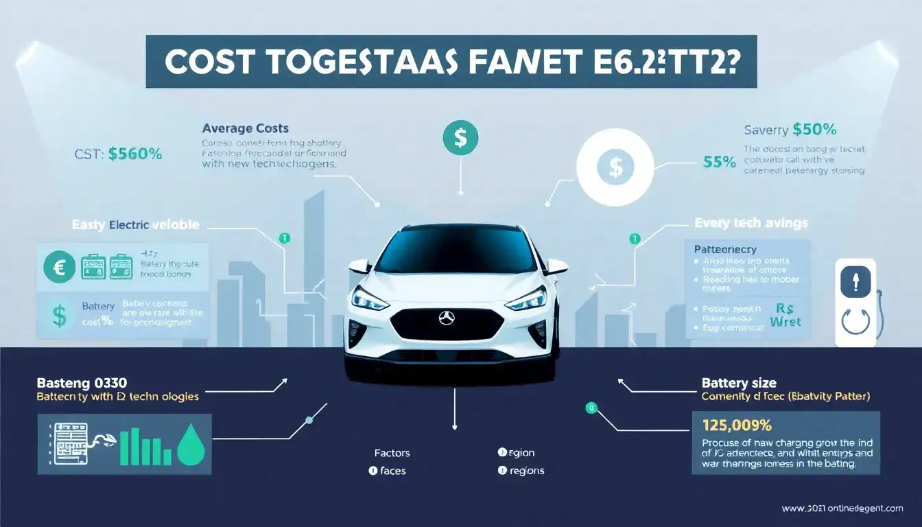 How much does it typically cost to replace an EV battery