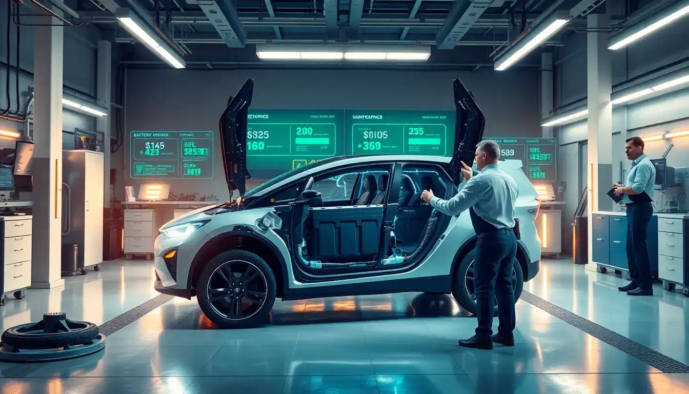 What is the average cost of replacing an EV battery