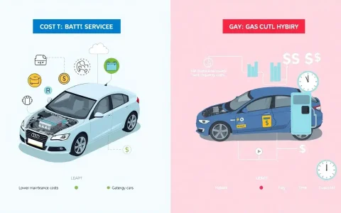 How do hybrid vehicle maintenance costs compare to gas-powered cars