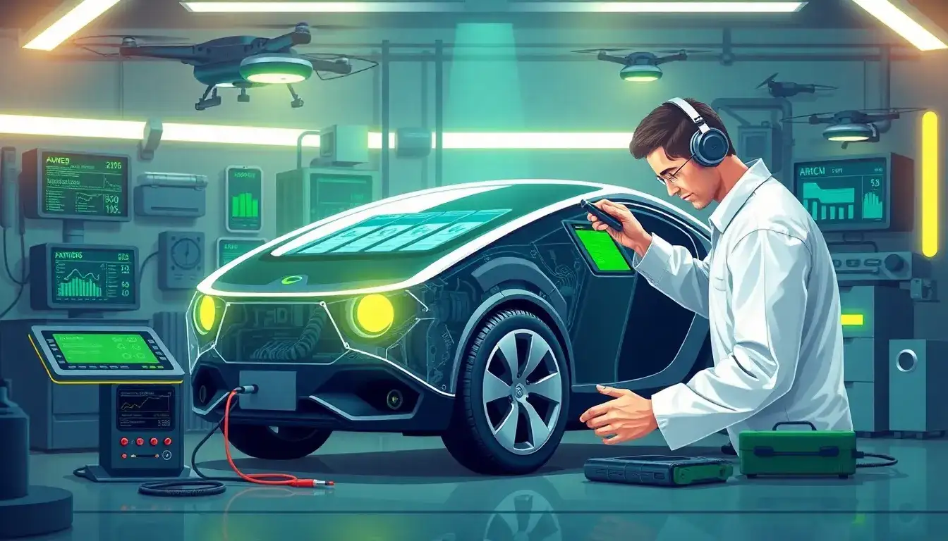 How often do electric vehicles need their batteries checked