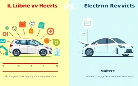 Do hybrid vehicles require more frequent oil changes than electric vehicles