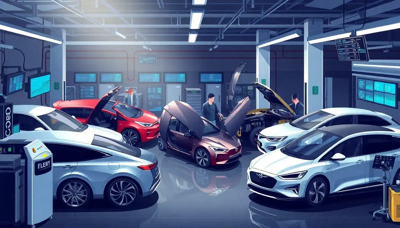 Are there any specific brands of electric vehicles with higher maintenance costs