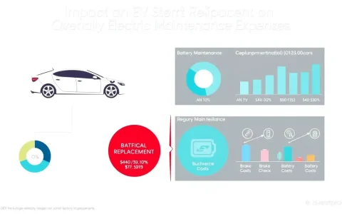 How does the cost of battery replacement impact overall EV maintenance costs