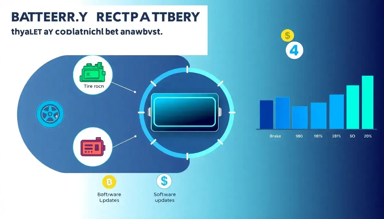 How does the cost of battery replacement compare to other EV maintenance costs