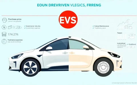How do electric vehicles compare to traditional cars in terms of overall cost of ownership