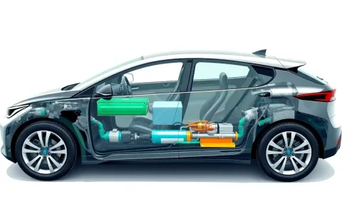 What are the main components of an electric vehicle that require maintenance