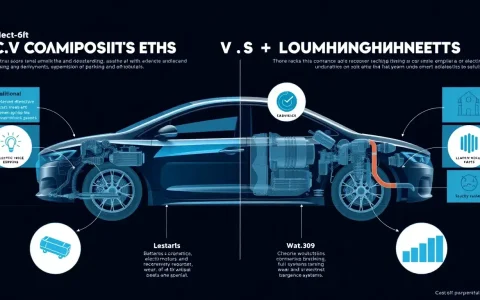 How does the lifespan of electric vehicle parts compare to those of traditional cars