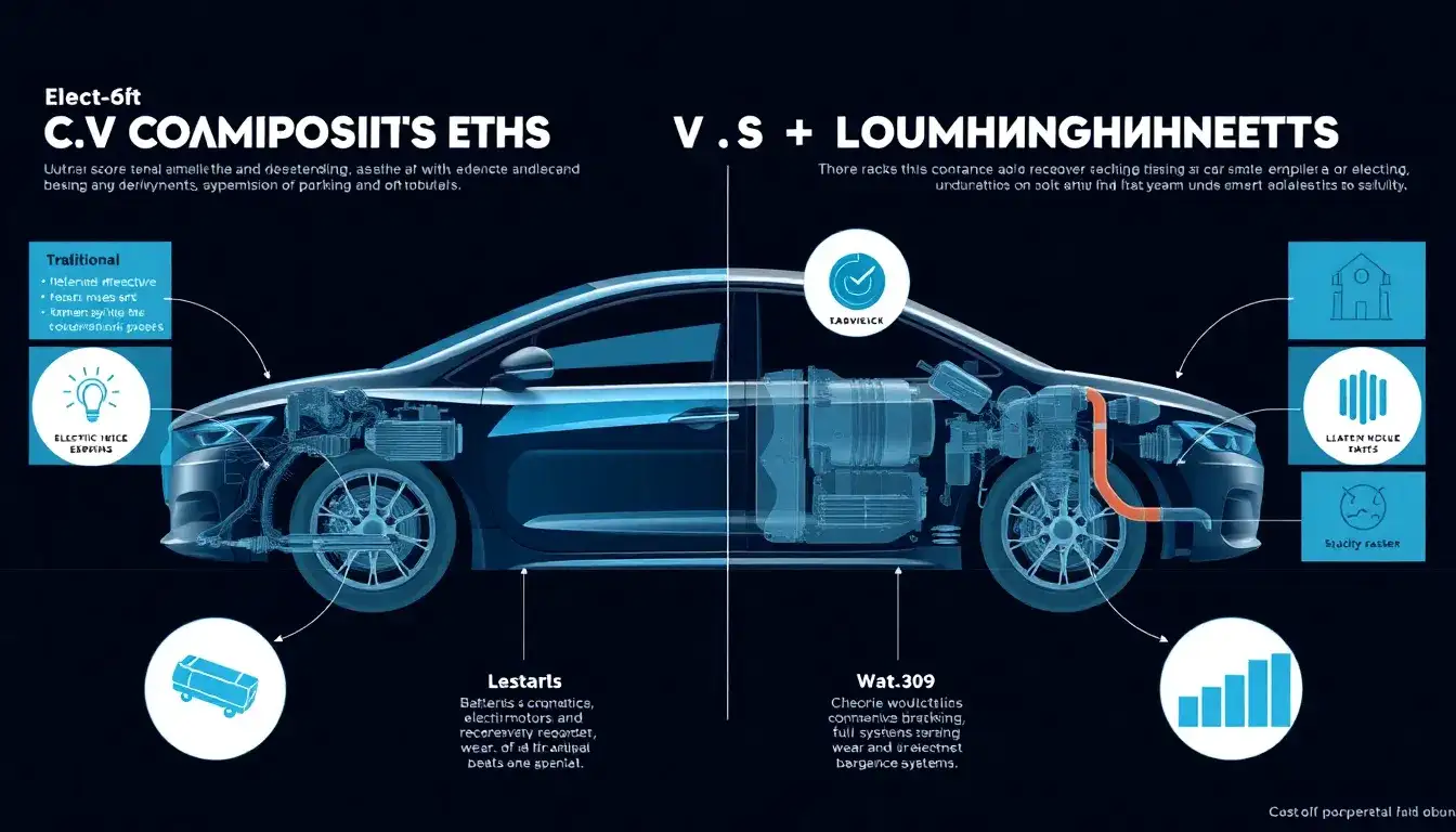 How does the lifespan of electric vehicle parts compare to those of traditional cars